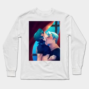 Neck Kiss Long Sleeve T-Shirt